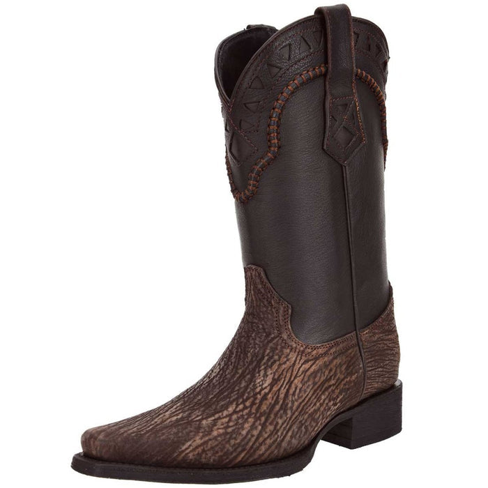 Botas de Tiburon Original Horma Cuadrada Europea Color Cafe WD