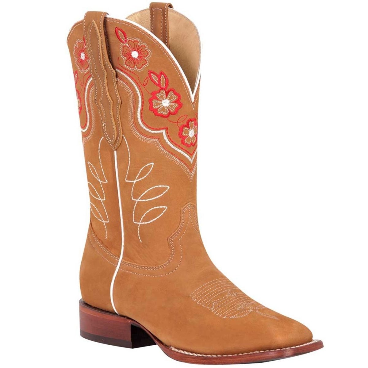 Botas de Gamuza Original para Mujer Horma Rodeo Durazno GEN-42979