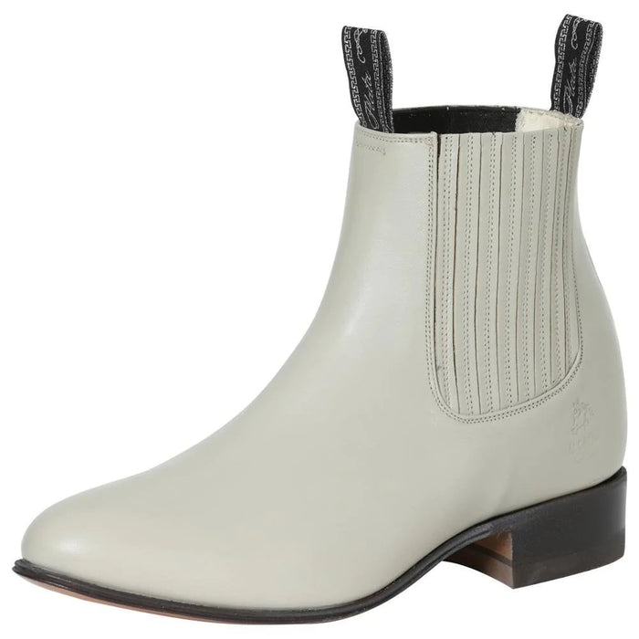 Botines Charro de Venado Original El Canelo Color Ostion