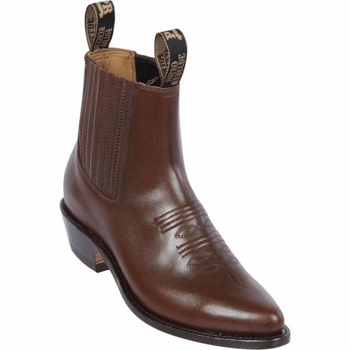 Botín Charro Potro Rebelde Horma Puntal Color Café PR