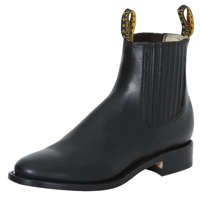 Botines Charros Piel Flor Entera Original White Diamond Suela Welt