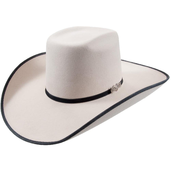 Cuernos Chueco - Cuernos Chuecos Doble Peligro Silver Belly Brick Crown Felt Hat
