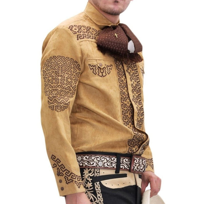 Camisa Charra Gamuza White Diamonds WD