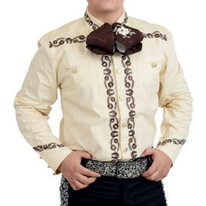Camisa Charra Tradicional White Diamonds WD