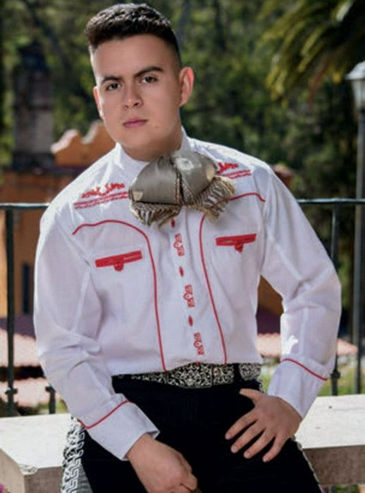 Camisa Charra Tradicional White Diamonds WD