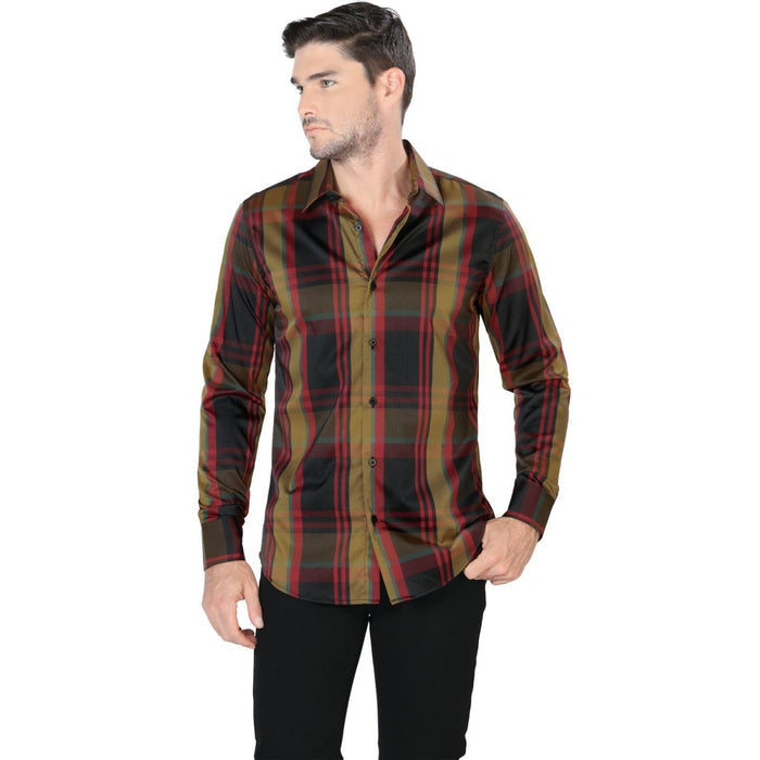 Camisa de Moda a Cuadros Lamasini Jeans LAM