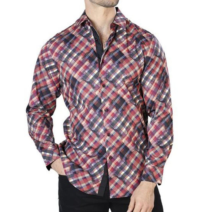 Camisa de Moda El Senor de los Cielos Color Roja GEN