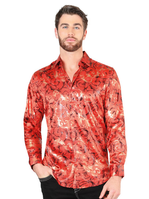 Camisa de Moda El Senor de Los Cielos Color Rojo GEN