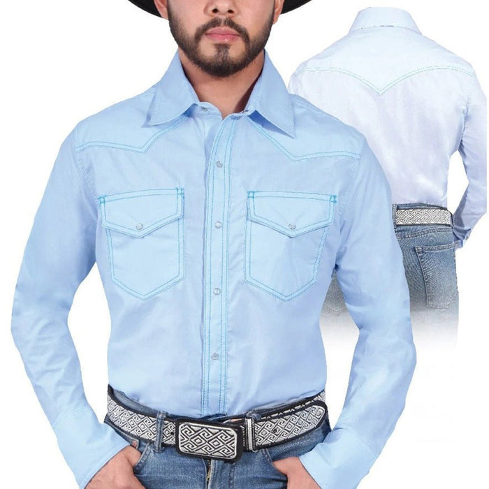 Camisa Vaquera Bordada El General GEN