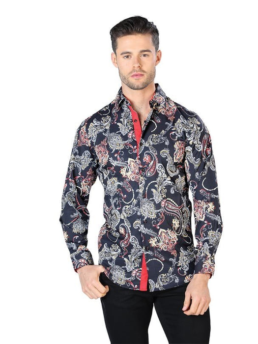 Camisa Vaquera de Moda El Senor de los Cielos Color Negro GEN