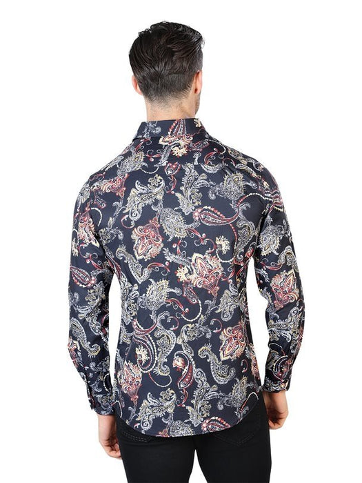 Camisa Vaquera de Moda El Senor de los Cielos Color Negro GEN