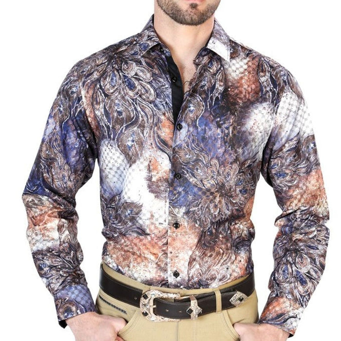 Camisa Vaquera de Moda El Senor de los Cielos Multicolor GEN