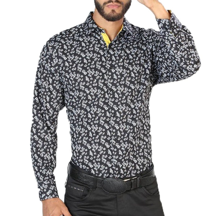 Camisa Vaquera de Moda El Senor de los Cielos Negra GEN