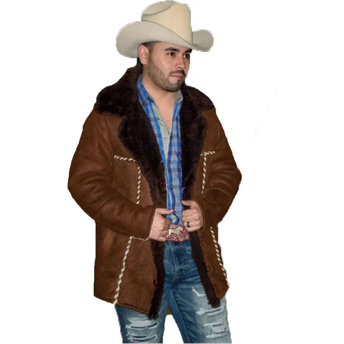 Chamarra Vaquera Larga de Borrego