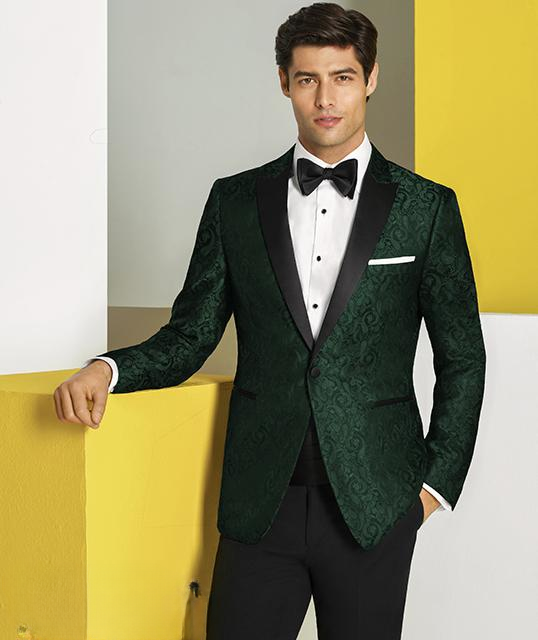 Western Suit - Trajes Para Hombres - Cowboy Formal Attire - Trajes De Novio -  Chase Green