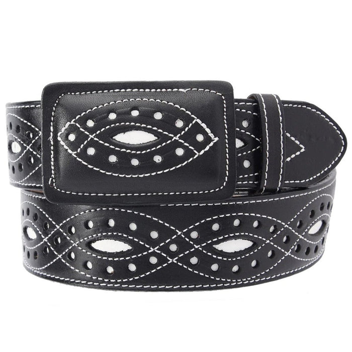 Cinto Charro de Cuero de 2"
