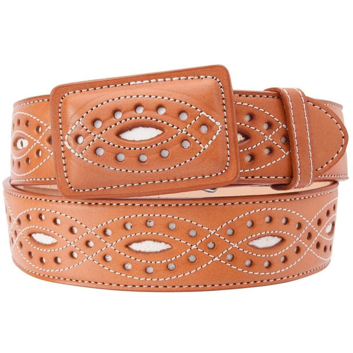 Cinto Charro de Cuero de 2"