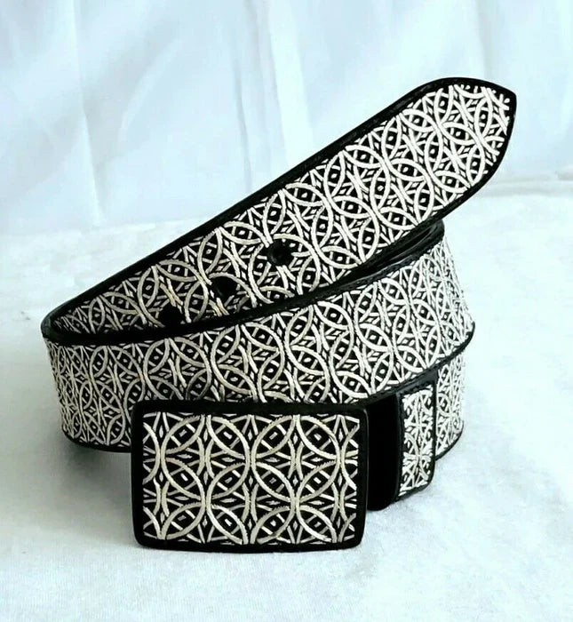 Cinto de Hilo de Plata Fino Original para Hombre Mil Aros