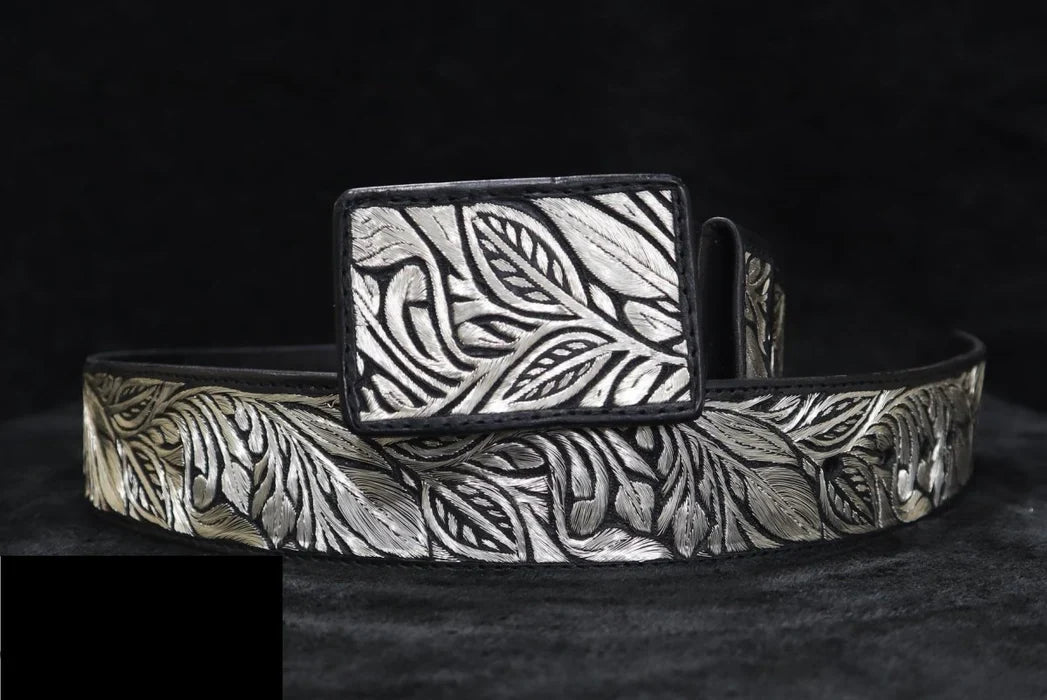 Cinto de Hilo de Plata Fino Original para Hombre WD