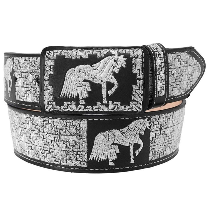 Cinto Vaquero Bordado Ancho imp