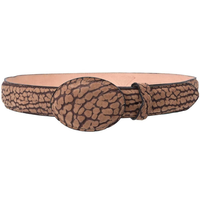 Cinto Vaquero de Cuello de Toro Original Color Arena WD-1473