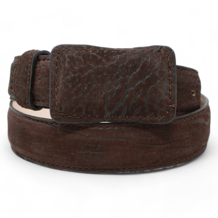 Cinto Vaquero de Cuello de Toro Original Color Cafe WD