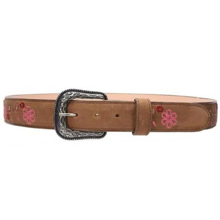 Cinto Vaquero para Mujer de Cuero Original Color Cafe JB