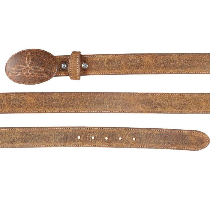 Cinto Vaquero para Mujer de Gamuza Original Color Miel