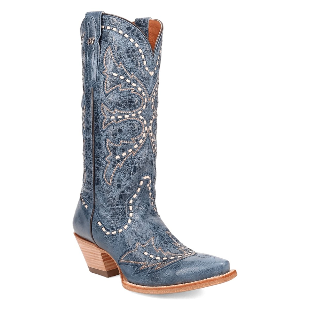Dan Post Women's Mesa Snip Toe Leather Boots - Blue DP7019 - Dan Post Boots