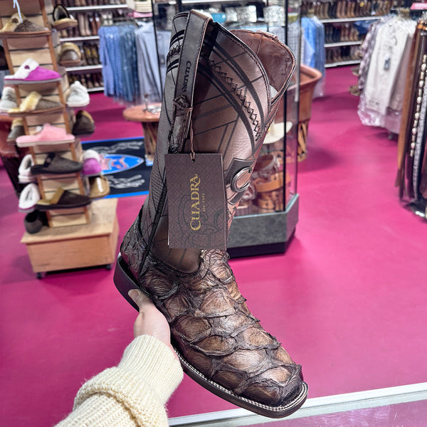 Pirarucu Boots - Pirarucu Square Toe Cowboy Boot