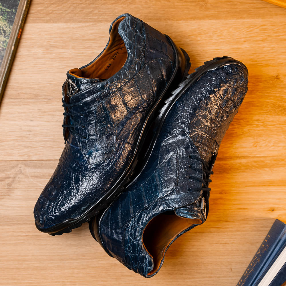 Marco Di Milano Kratos Navy Leather Luxury Shoe
