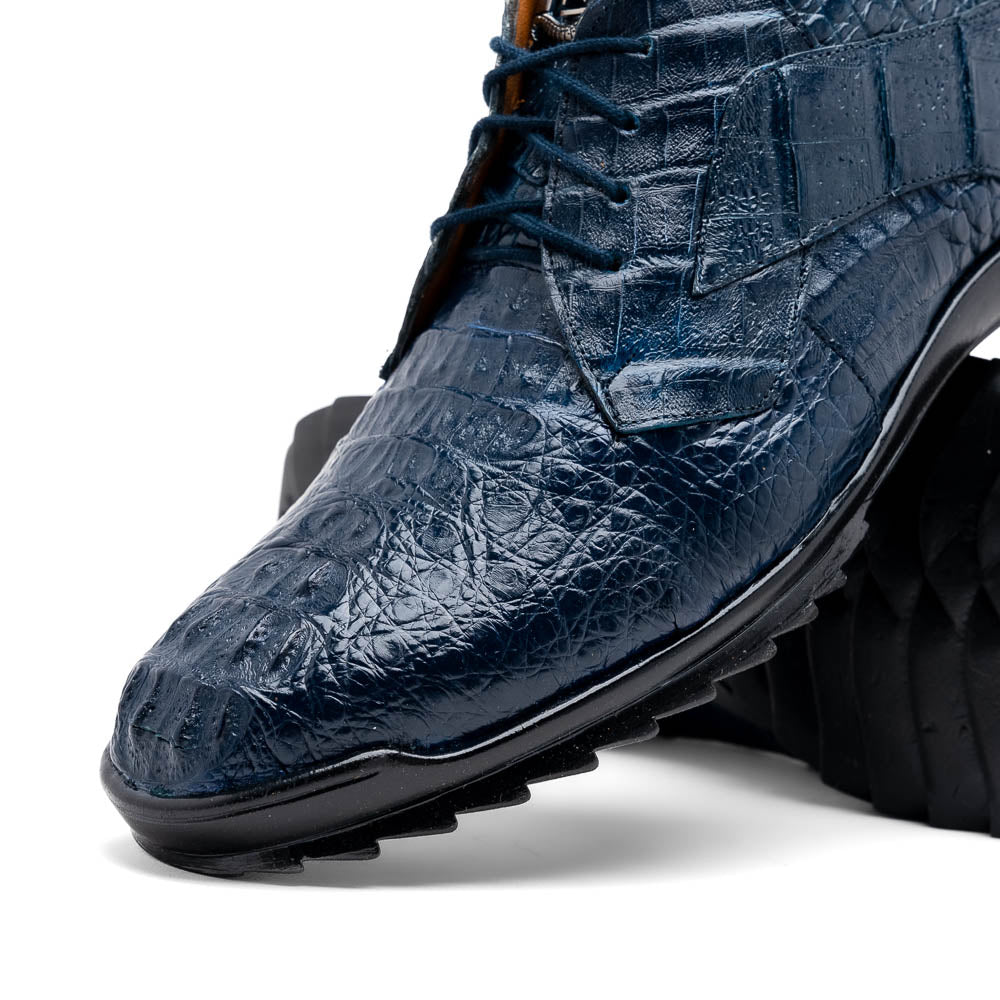 Marco Di Milano Kratos Navy Leather Luxury Shoe