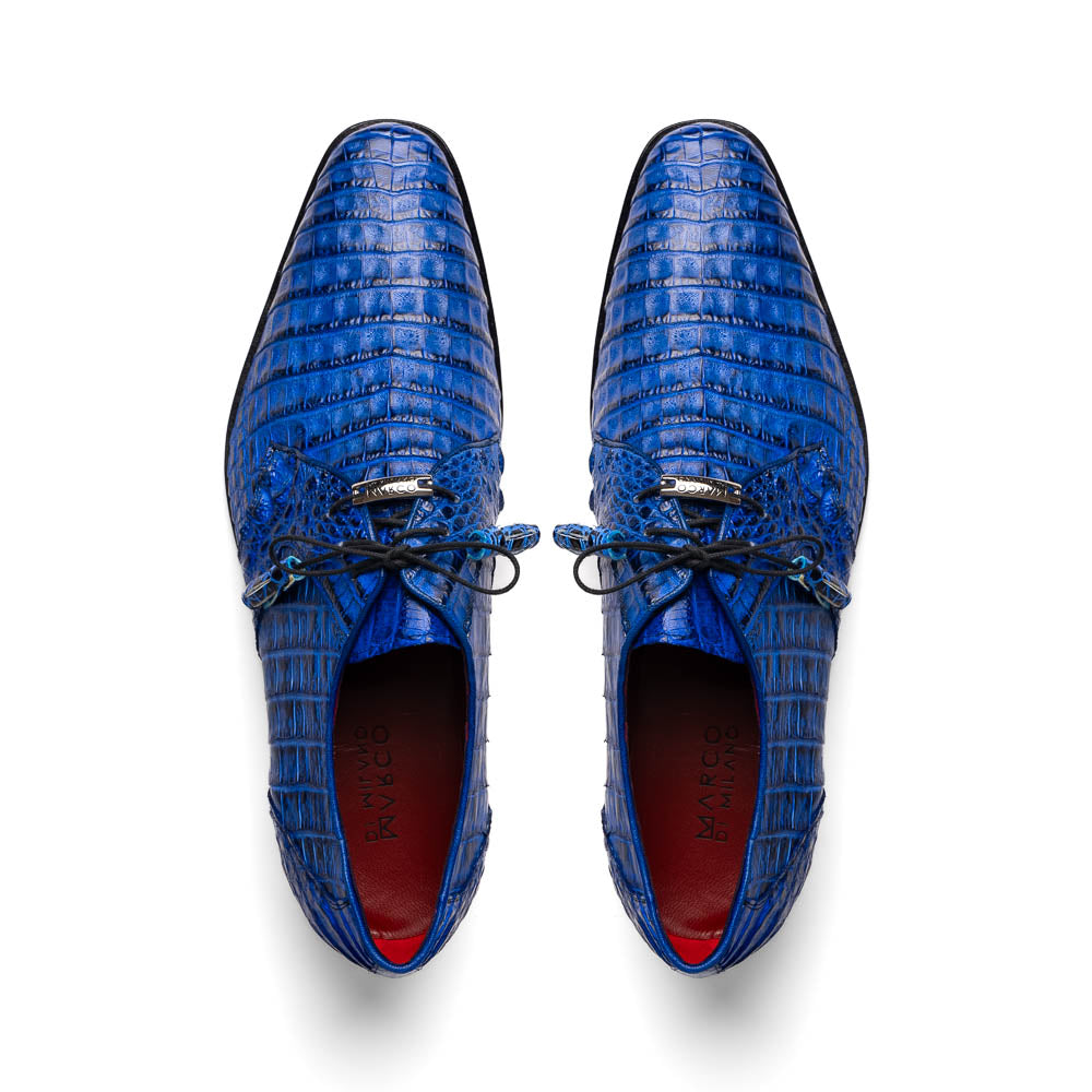 Marco Di Milano Lacio - Electric Blue Leather Loafers