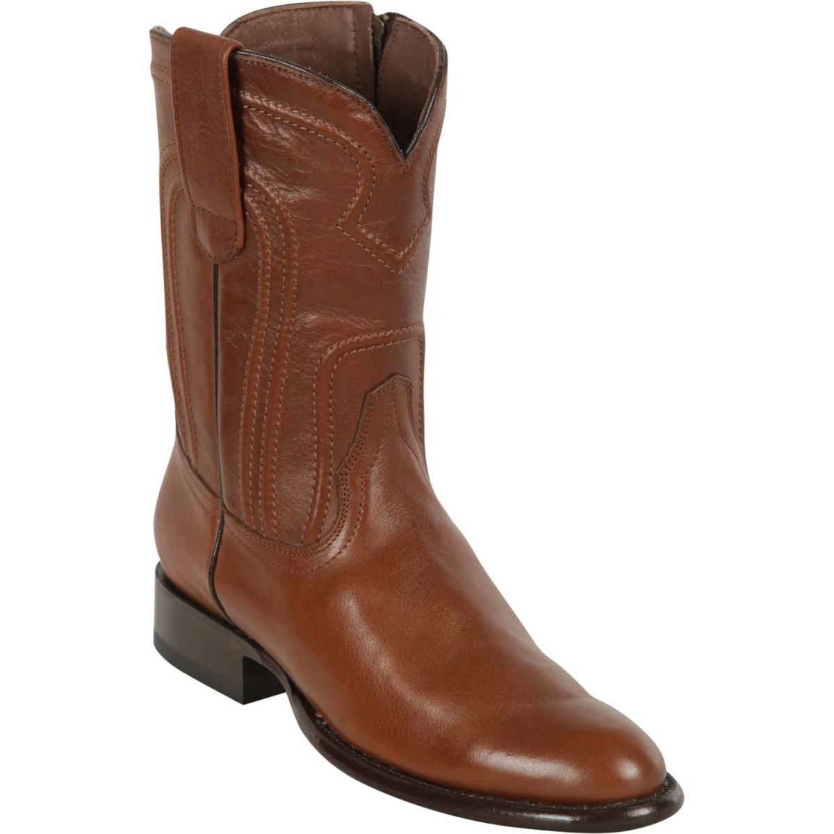 Men's Los Altos Original Leather Boots Roper Toe with Zipper ...