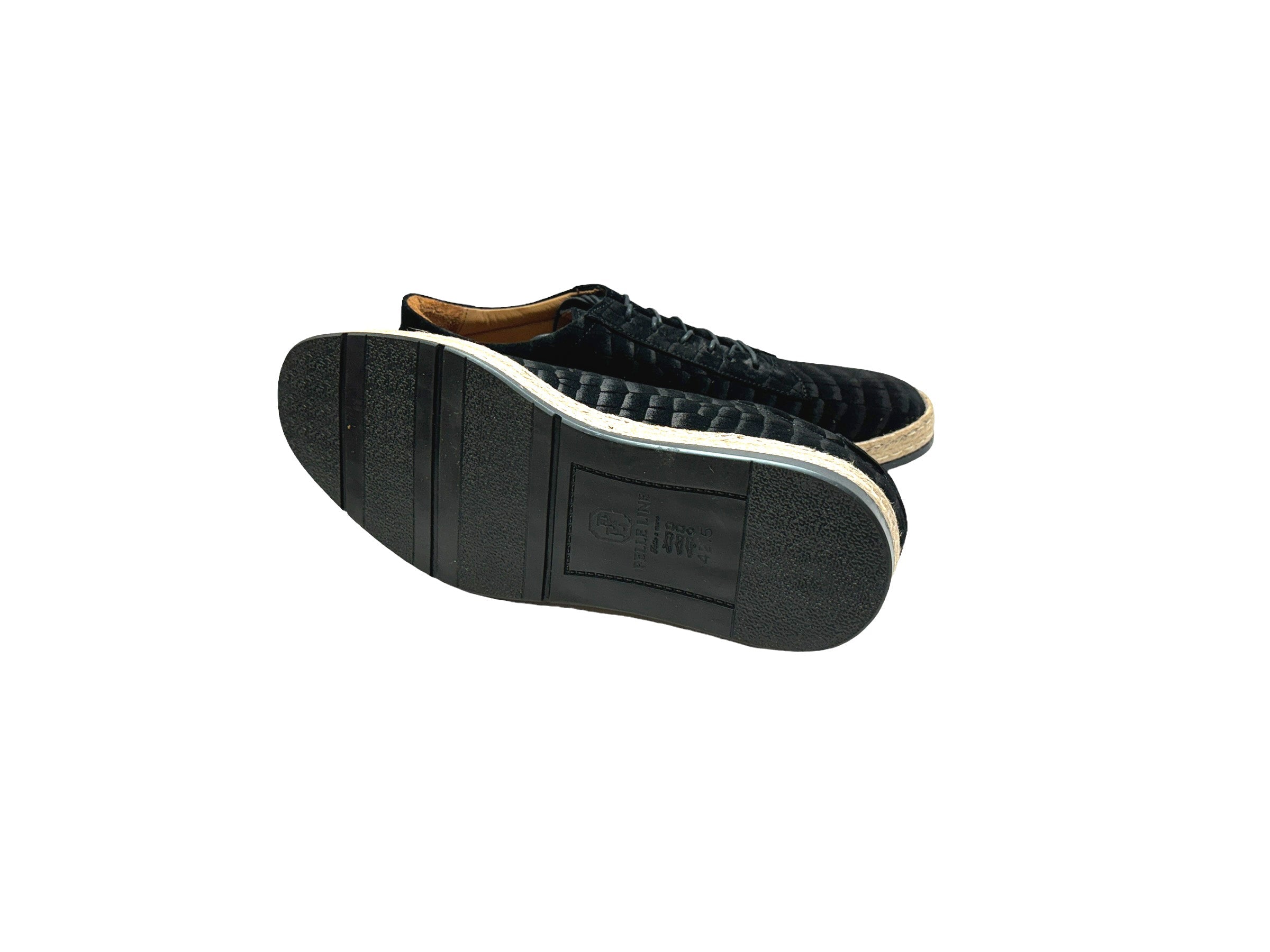 P01061 Monaco Crocco print sport- Black