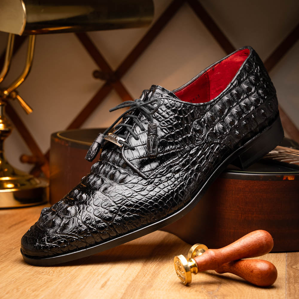 Marco Di Milano Nilo Black Leather Luxury Loafer