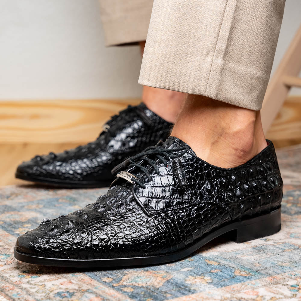 Marco Di Milano Nilo Black Leather Luxury Loafer