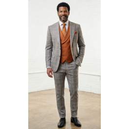 statement-men-s-3-piece-100-wool-tailored-fit-suit-solid-color-accent-vest