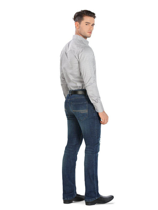 Pantalón Vaquero de Mezclilla Stretch