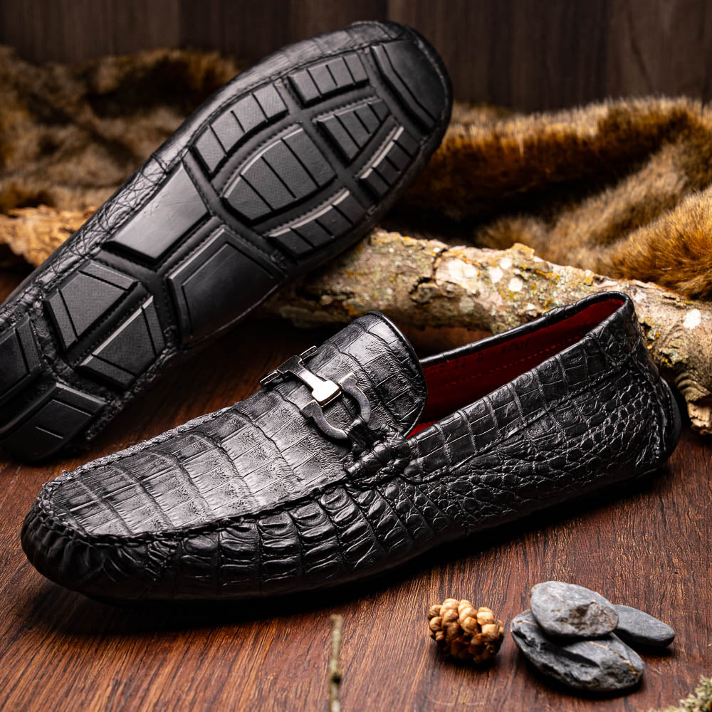 Marco Di Milano Parma Black Leather Loafer