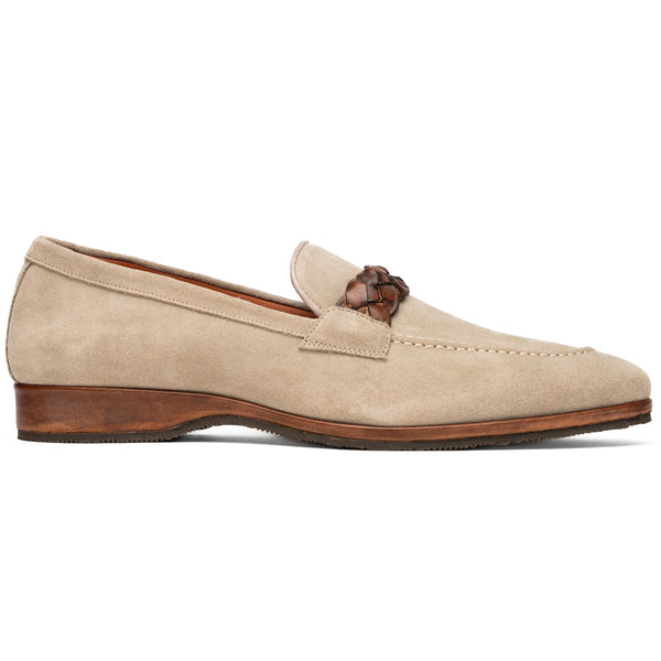 Zelli - Zelli Pisa Italian Suede Hand-Woven Loafer Brown (16-695-BRN)