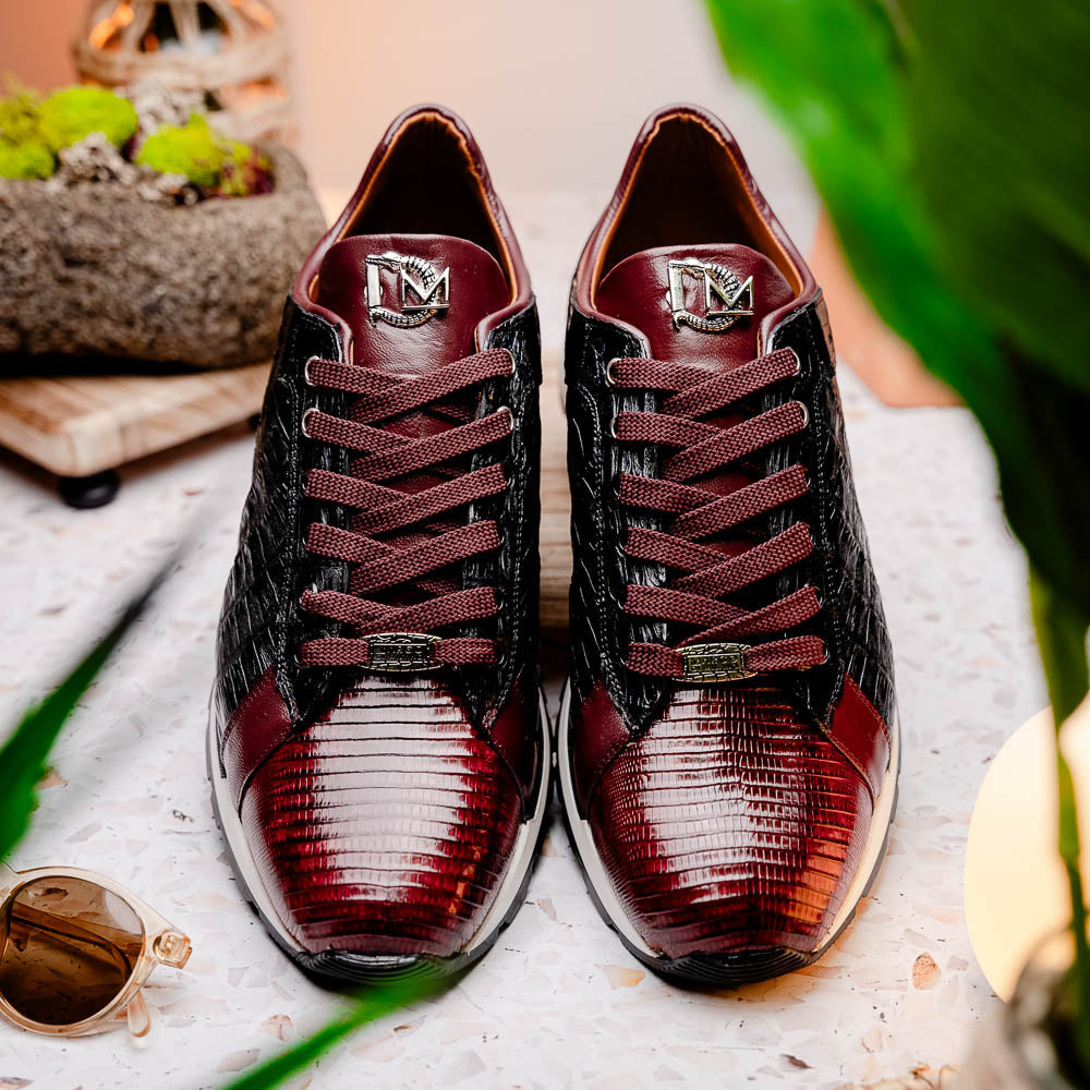 Marco Di Milano Portici Wine/Black Leather Loafers