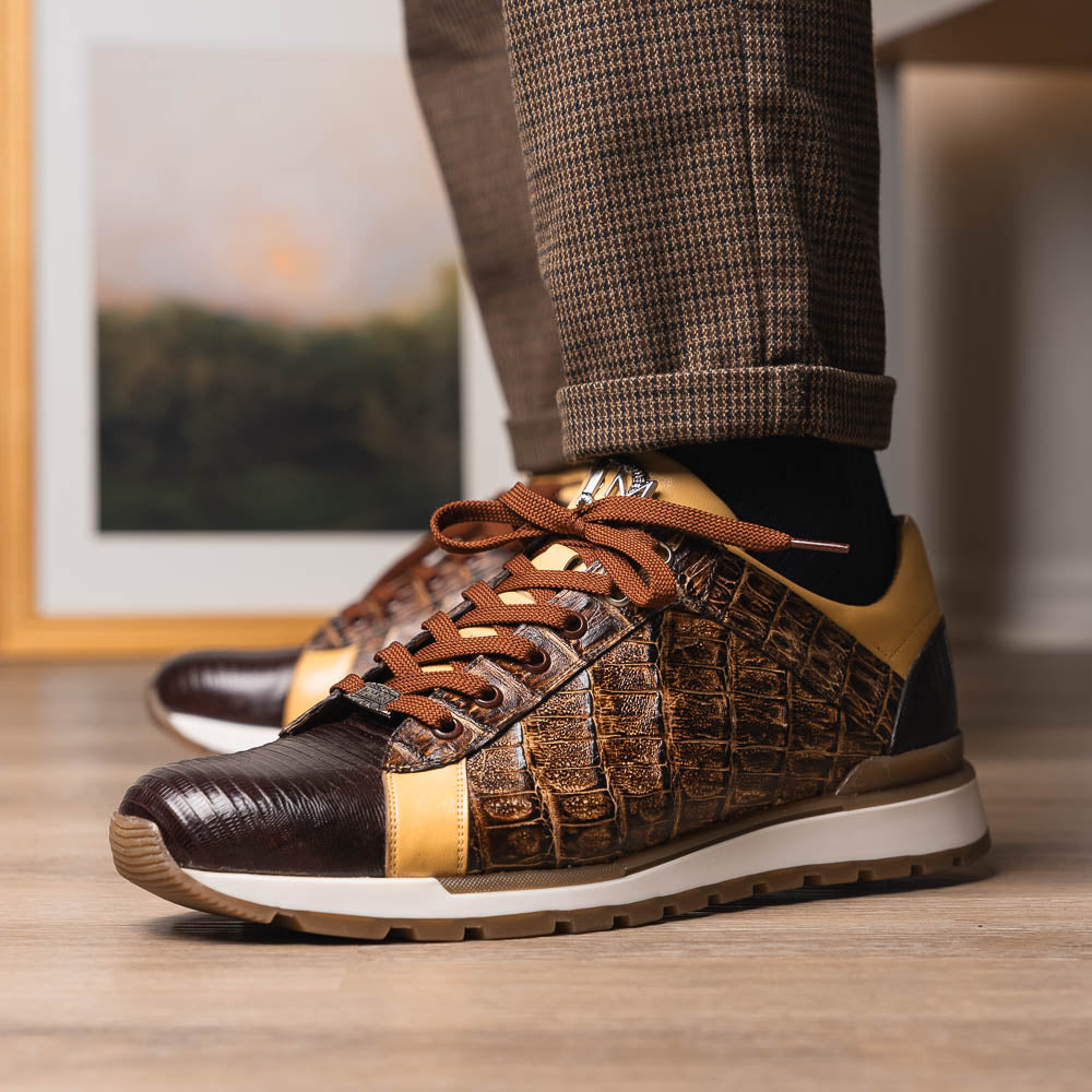Marco_Di_Milano Portici Orix Brown Leather Dress Shoe