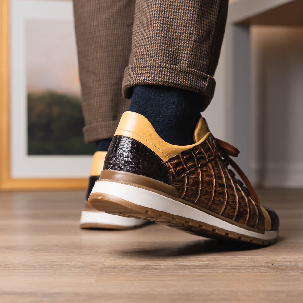 Marco_Di_Milano Portici Orix Brown Leather Dress Shoe