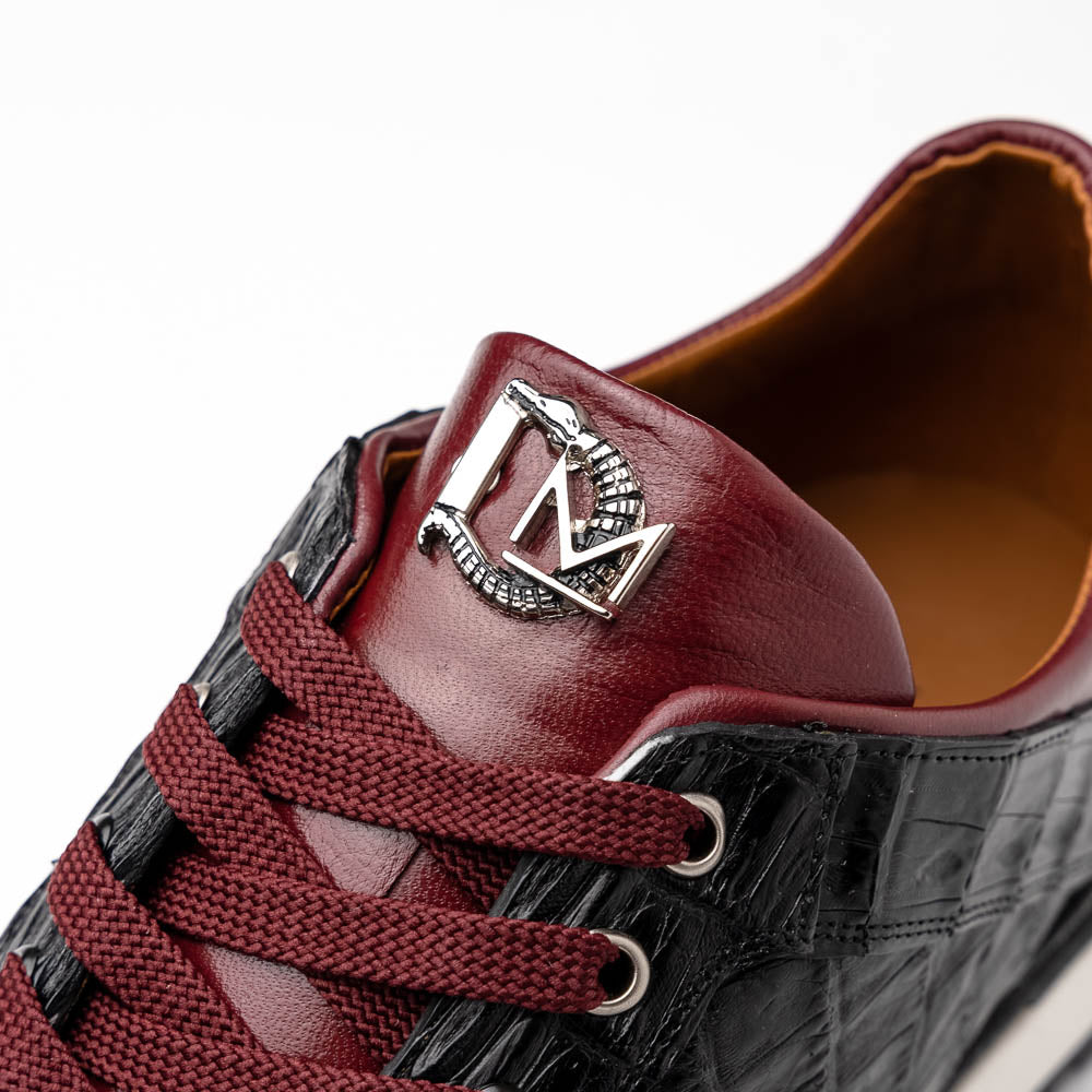 Marco Di Milano Portici Wine/Black Leather Loafers