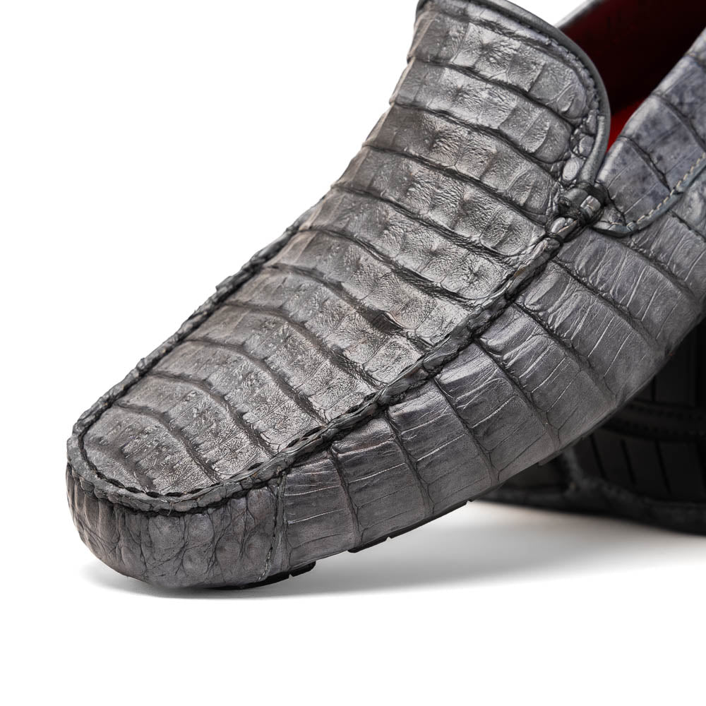 Marco_Di_Milano Remo Gray Leather Oxford
