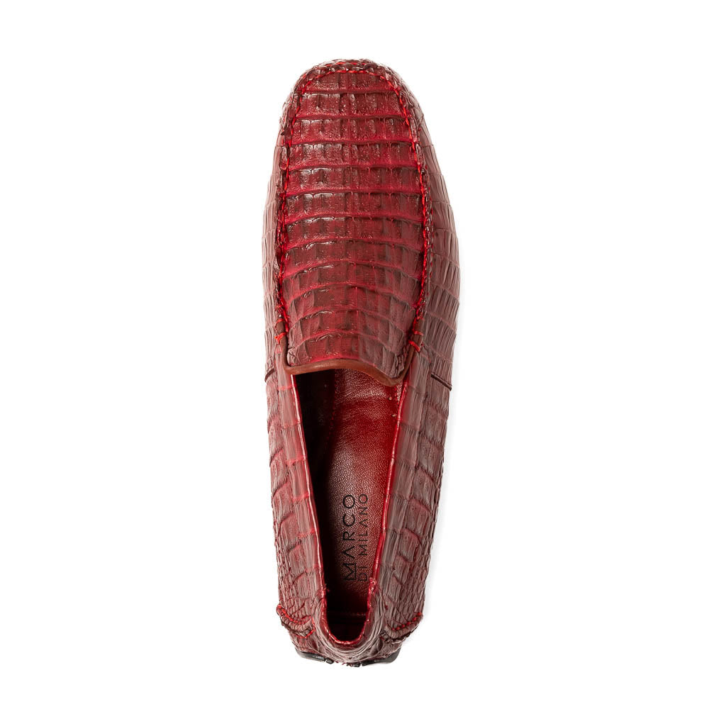 Marco_Di_Milano Remo Wine Leather Luxury Shoe