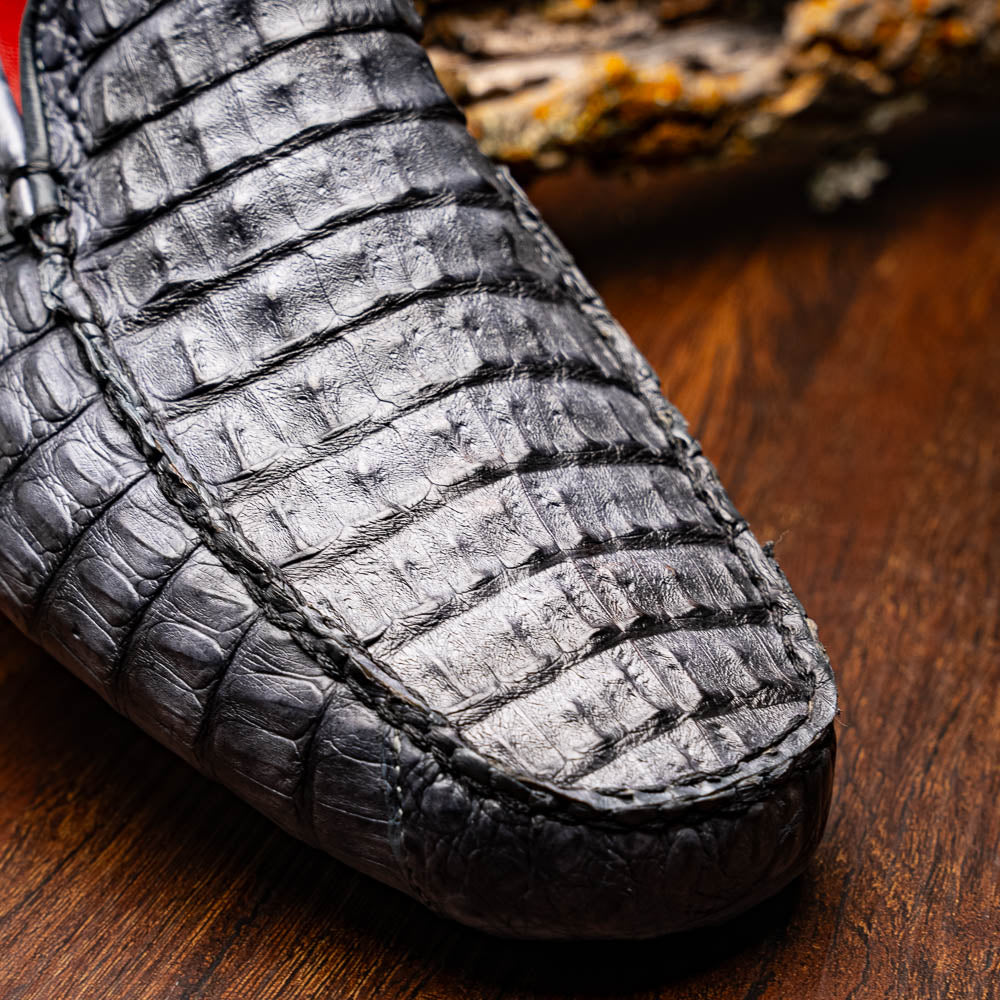 Marco_Di_Milano Remo Gray Leather Oxford