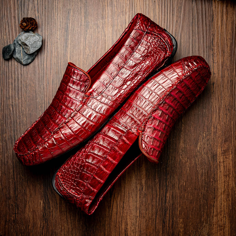 Marco_Di_Milano Remo Wine Leather Luxury Shoe