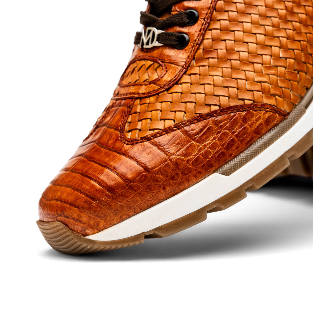 Marco Di Milano Roma Brandy Leather Oxford Dress Shoe